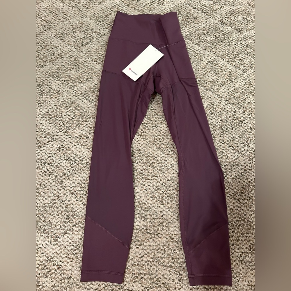 Lululemon Wunder Train Mesh High Rise Legging